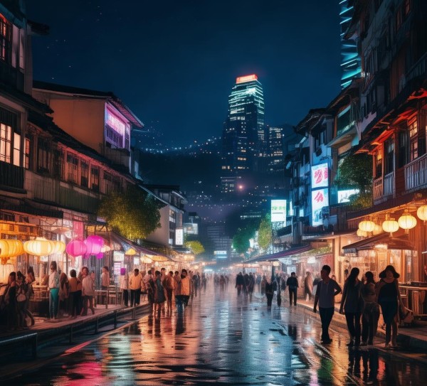 腾冲夜游攻略，夜幕星辰下的新热点探秘,腾冲夜游攻略，夜幕星辰下的新热点探秘,历史,风情,美食,第1张