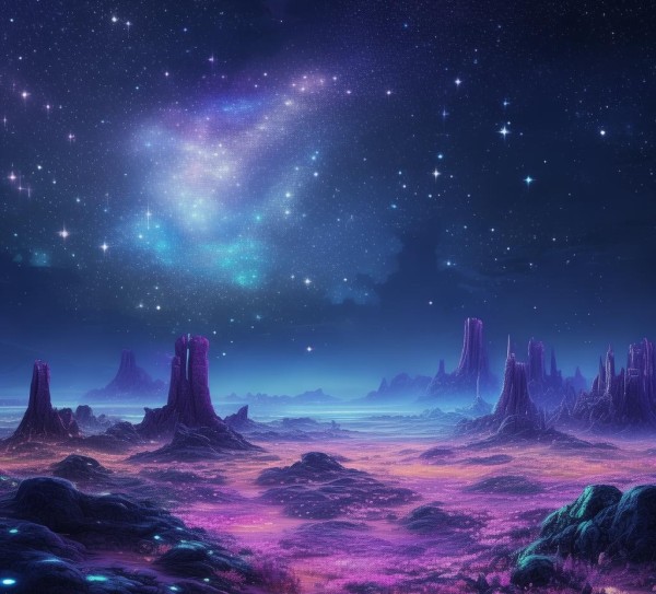 夜空秘境，星光沙漠璀璨景点大揭秘,夜空秘境，星光沙漠璀璨景点大揭秘,景点,自然,神秘,第1张