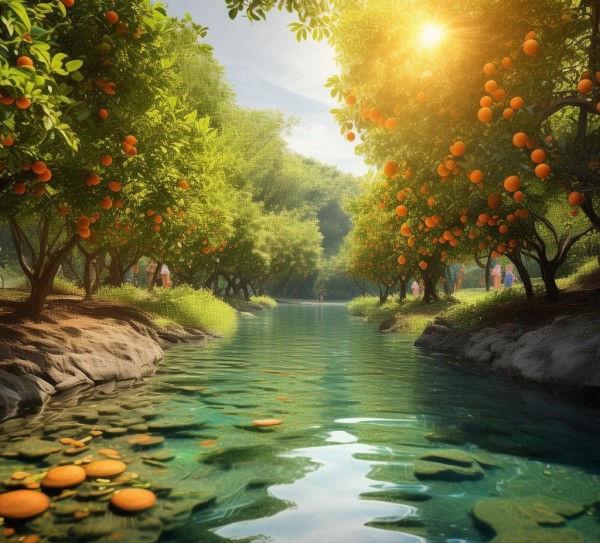 桔园水畔，夏日避暑探幽胜地,桔园水畔，夏日避暑探幽胜地,景点,美食,风光,第1张