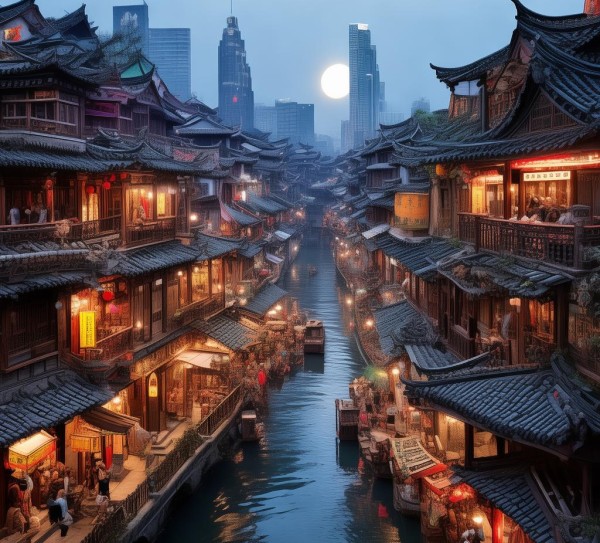 灞桥街村，古今交融，探寻历史与现代交织的璀璨景点,灞桥街村，古今交融，探寻历史与现代交织的璀璨景点,历史,景点,风情,第1张